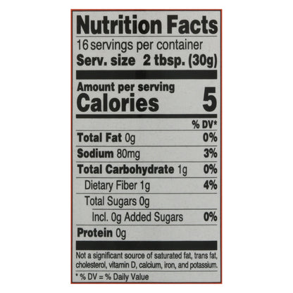 TRU FDS BBQ EAST CARLINA ( 6 X 17 OZ   )