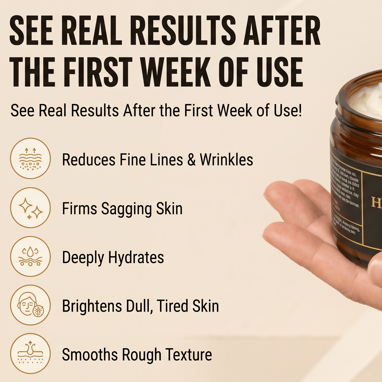 Organic Grass-Fed Beef Tallow Balm with Raw Honey – Handmade Deep Moisturizing Skin Balm for Dry Skin, Face & Body Care