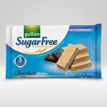 Gullón Sugar Free Chocolate Wafer 6.34 oz - Zero Trans Fat