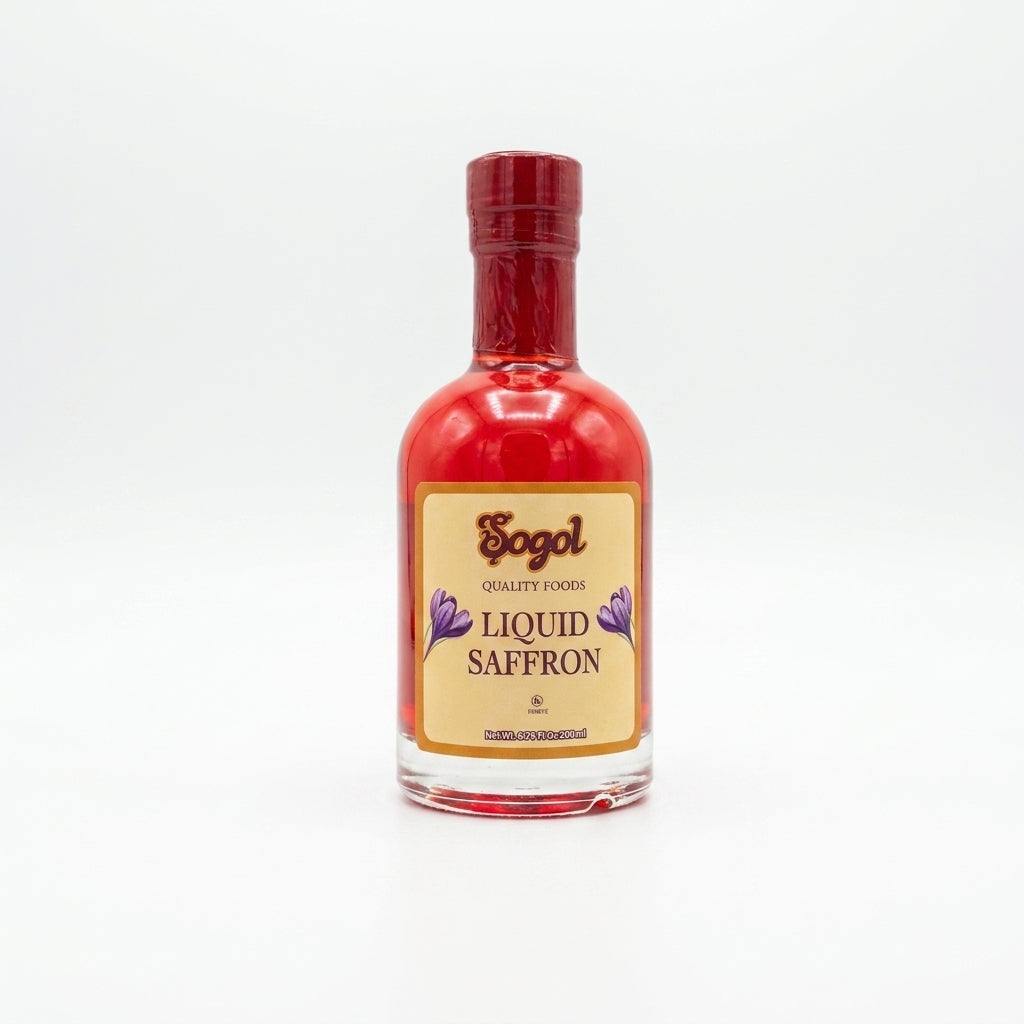 Sogol Liquid Saffron 6.76 fl oz - Premium Quality Saffron Extract
