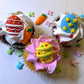 Edible Easter Cupcake Decorations - Easter Sprinkles for Cake Decorating (Eggs ASRT 2) - Bunny Easter Cake Toppers