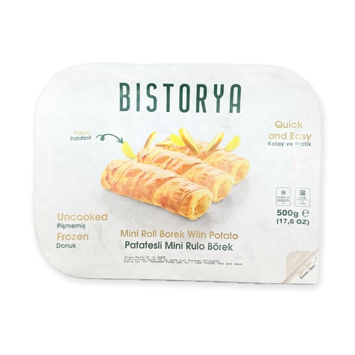 Mini Roll Borek With Potato (500g) by bistorya