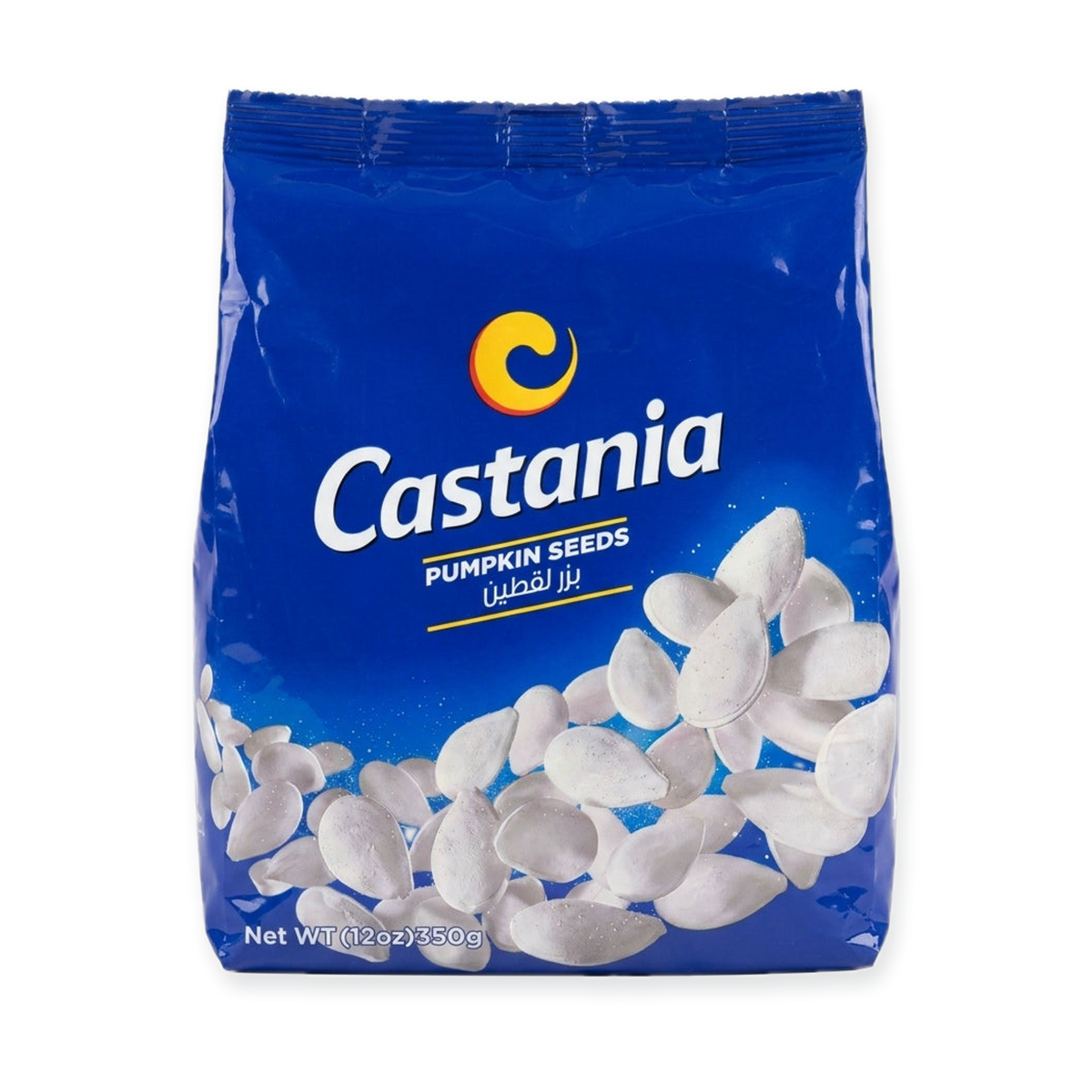 Castania Pumpkin Seeds 350g - Roasted & Salted Premium Snack