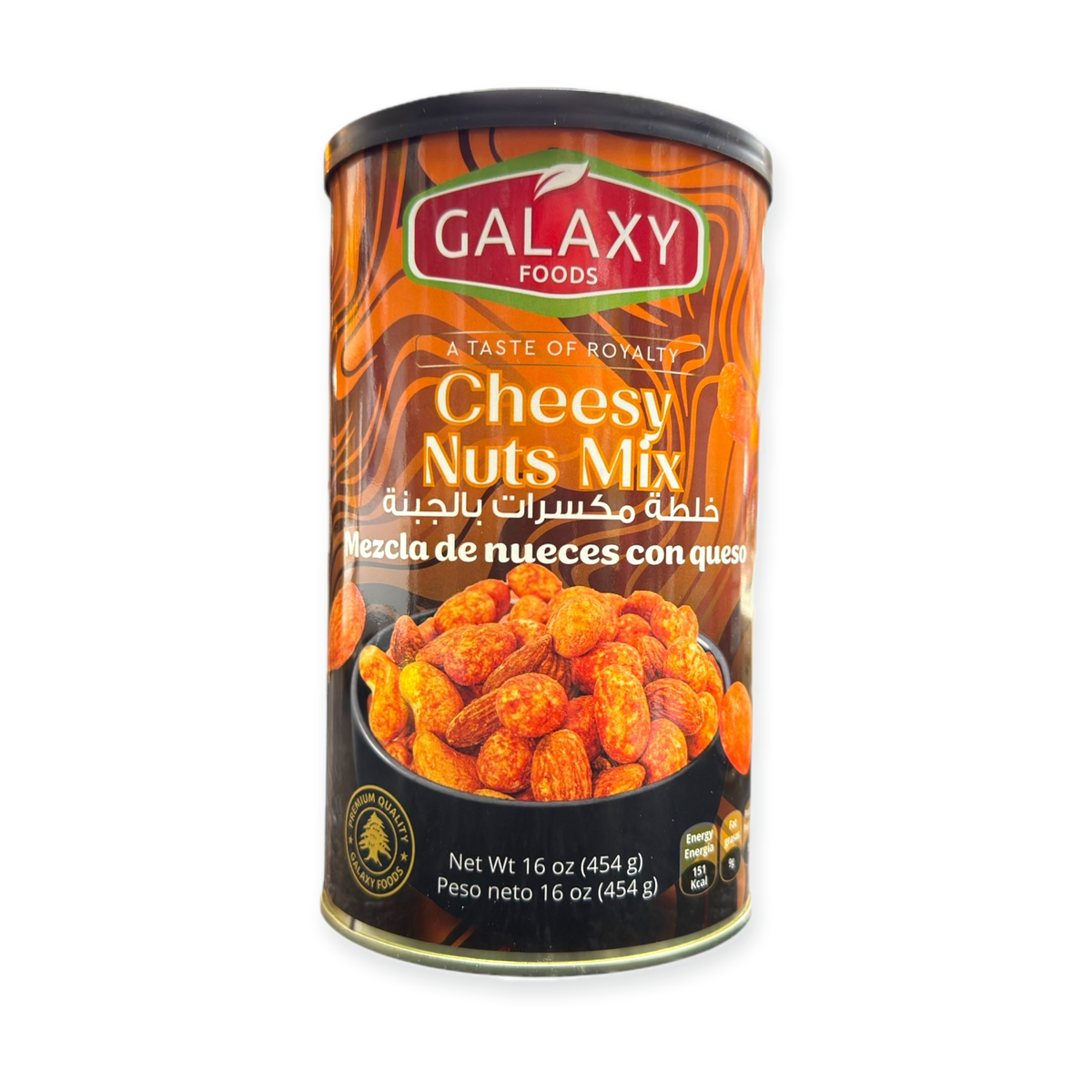 Galaxy Foods Cheesy Nut Mix 16 oz