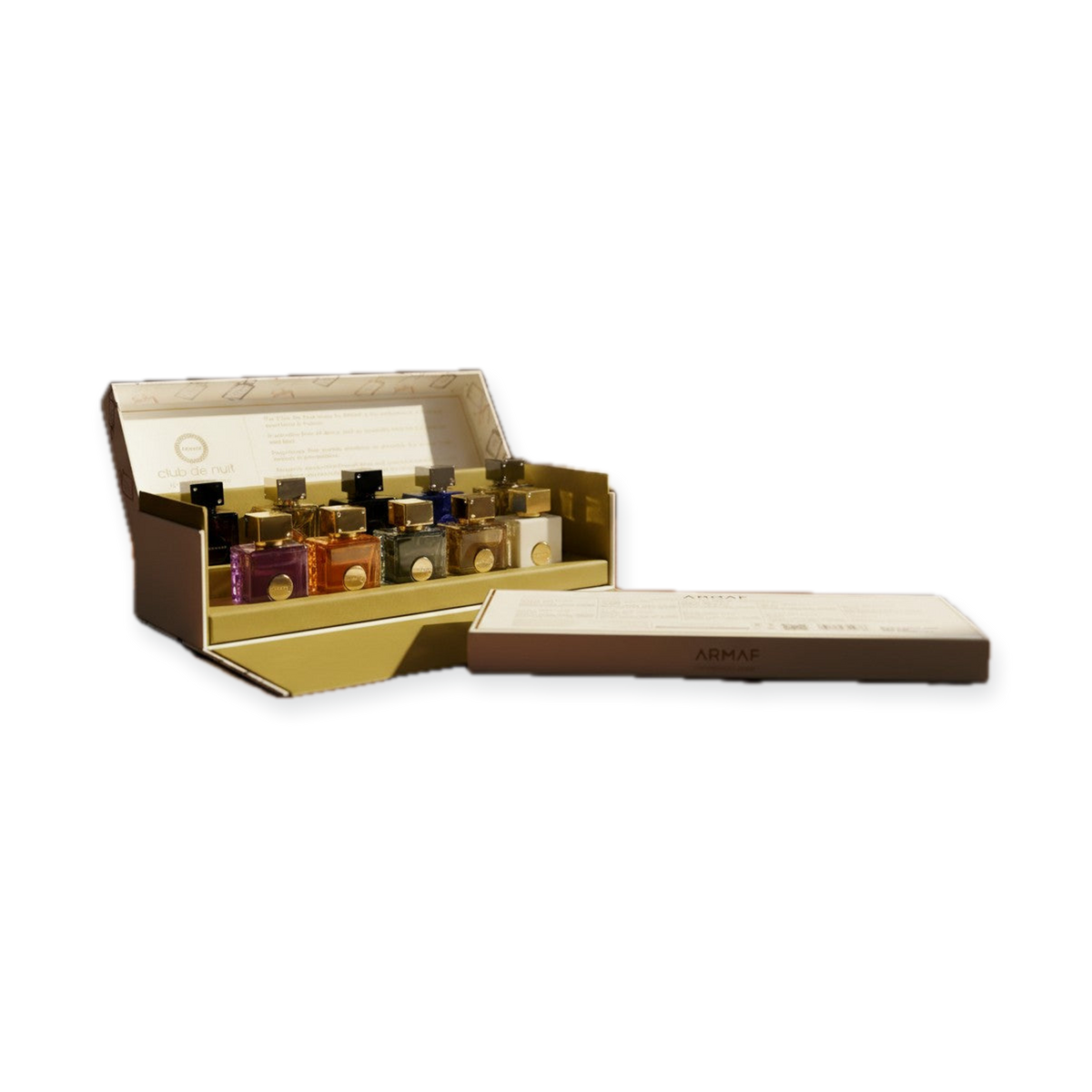 Armaf Club de Nuit Parfum Discovery Set — 10x5ml Complete Collection (w/ Maleka)