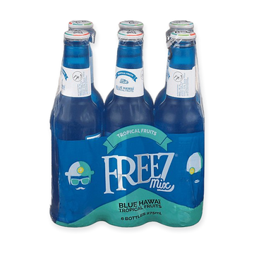 Freez Mix – Blue Hawaii Carbonated Drink 6 x 275ml Bottles