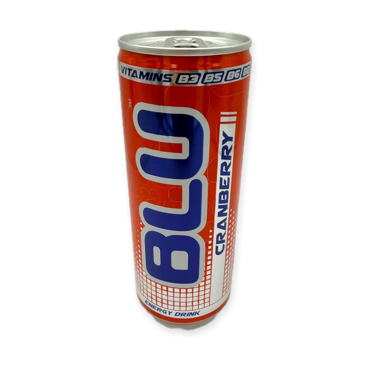 BLU DAY Cranberry Energy Drink 250ml Can