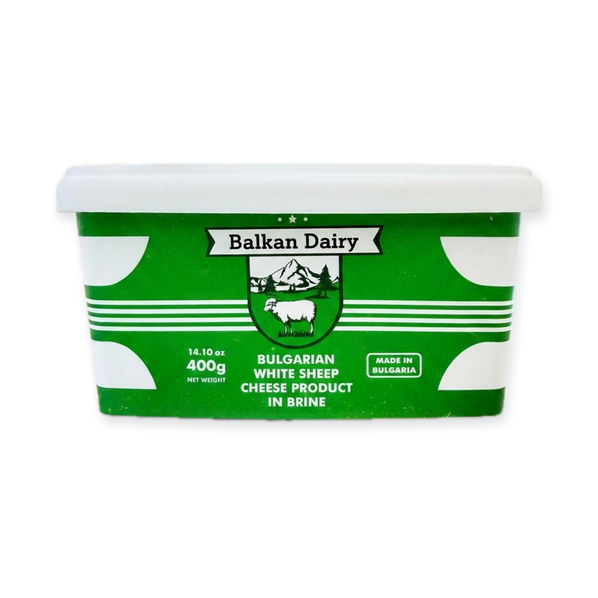 Bulgarian White Sheep Cheese in Brine (400g)