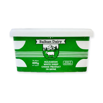 Bulgarian White Sheep Cheese in Brine (400g)