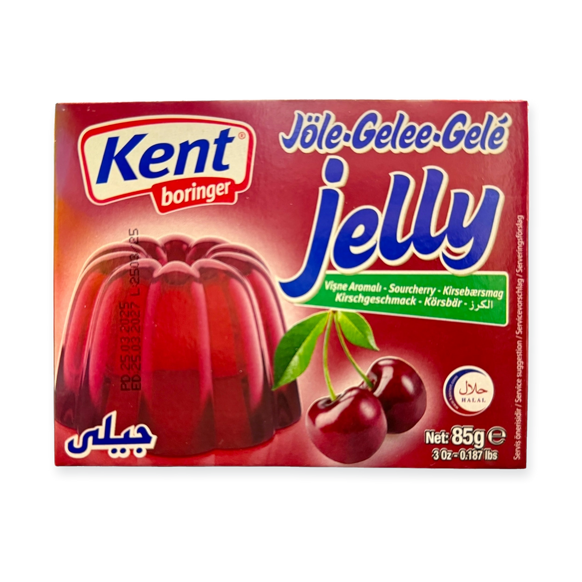 Kent Boringer Jelly Sour Cherry – Tart Cherry Flavor Spread