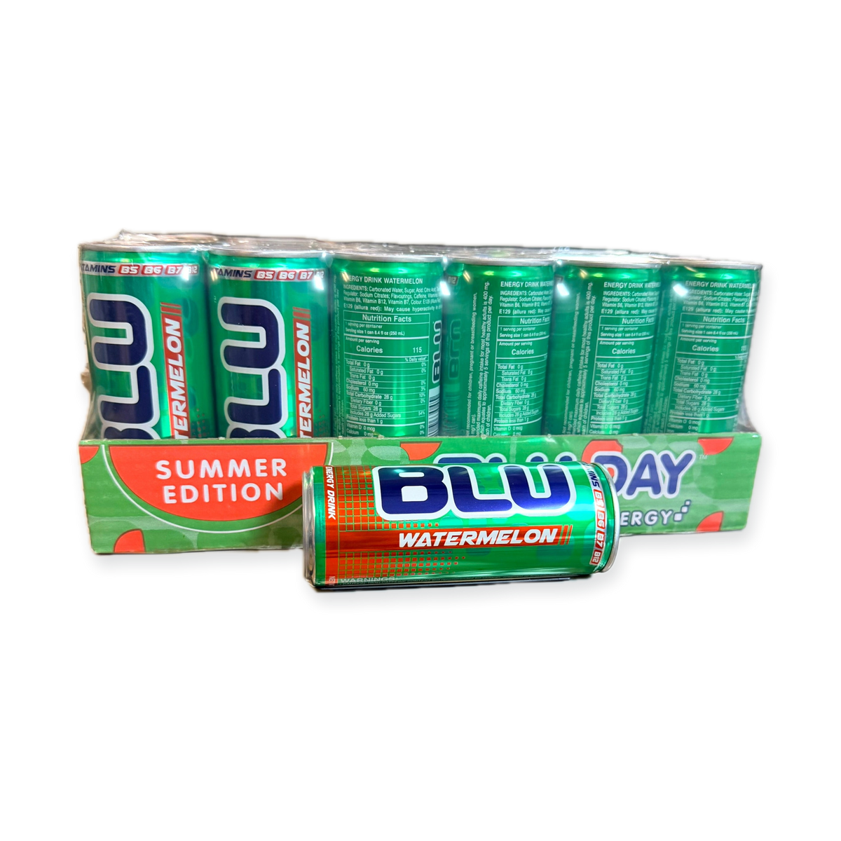 BLU DAY Watermelon Energy Drink 250ml
