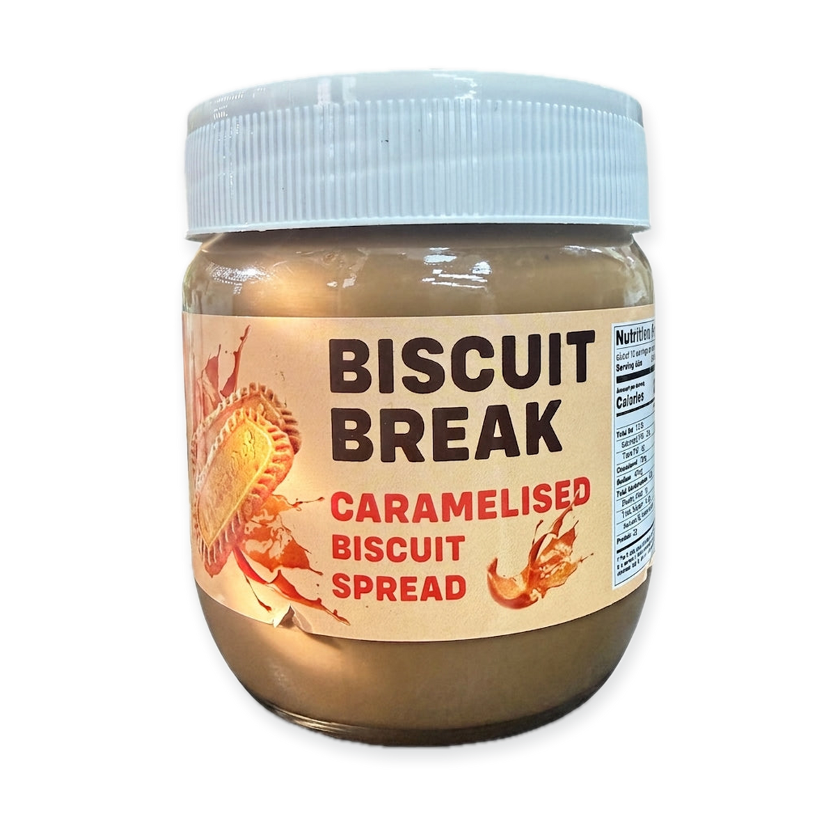 Biscuit Break Caramelised Biscuit Spread 13.4 oz - Smooth Cookie Butter