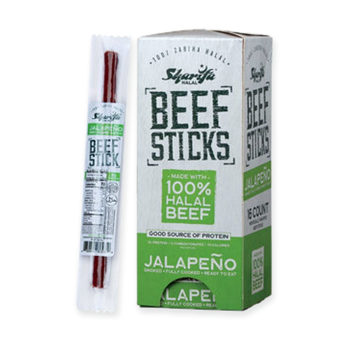 Sharifa Jalapeno Beef Sticks 1.10 Oz