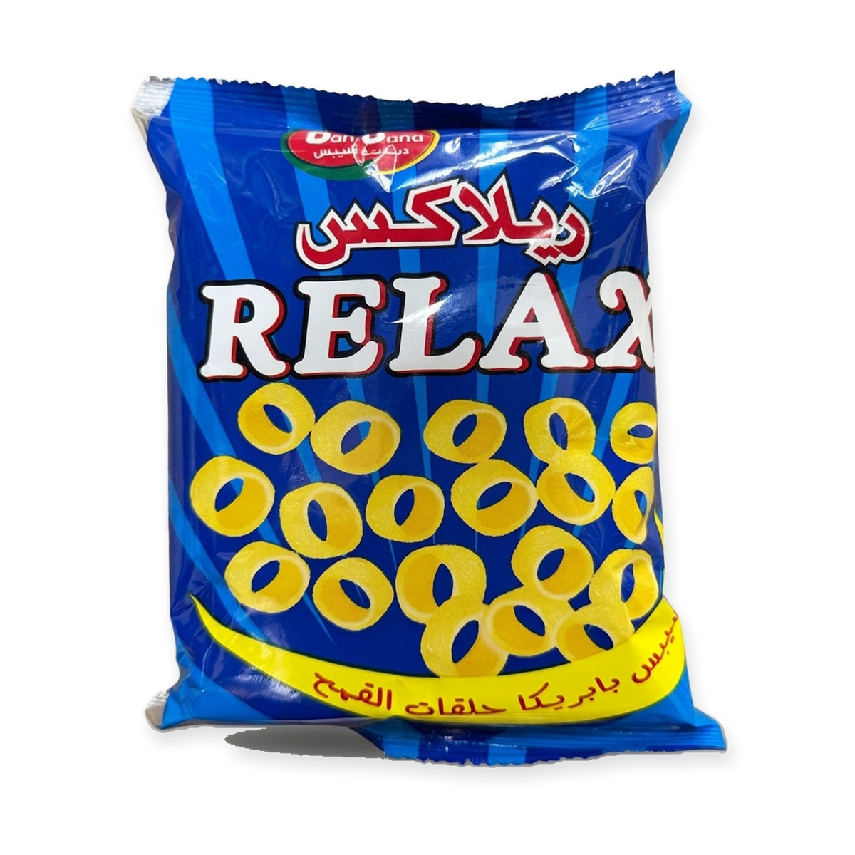 Dan Dana Relax Ring Snacks 23g - Crispy Corn Puff Rings