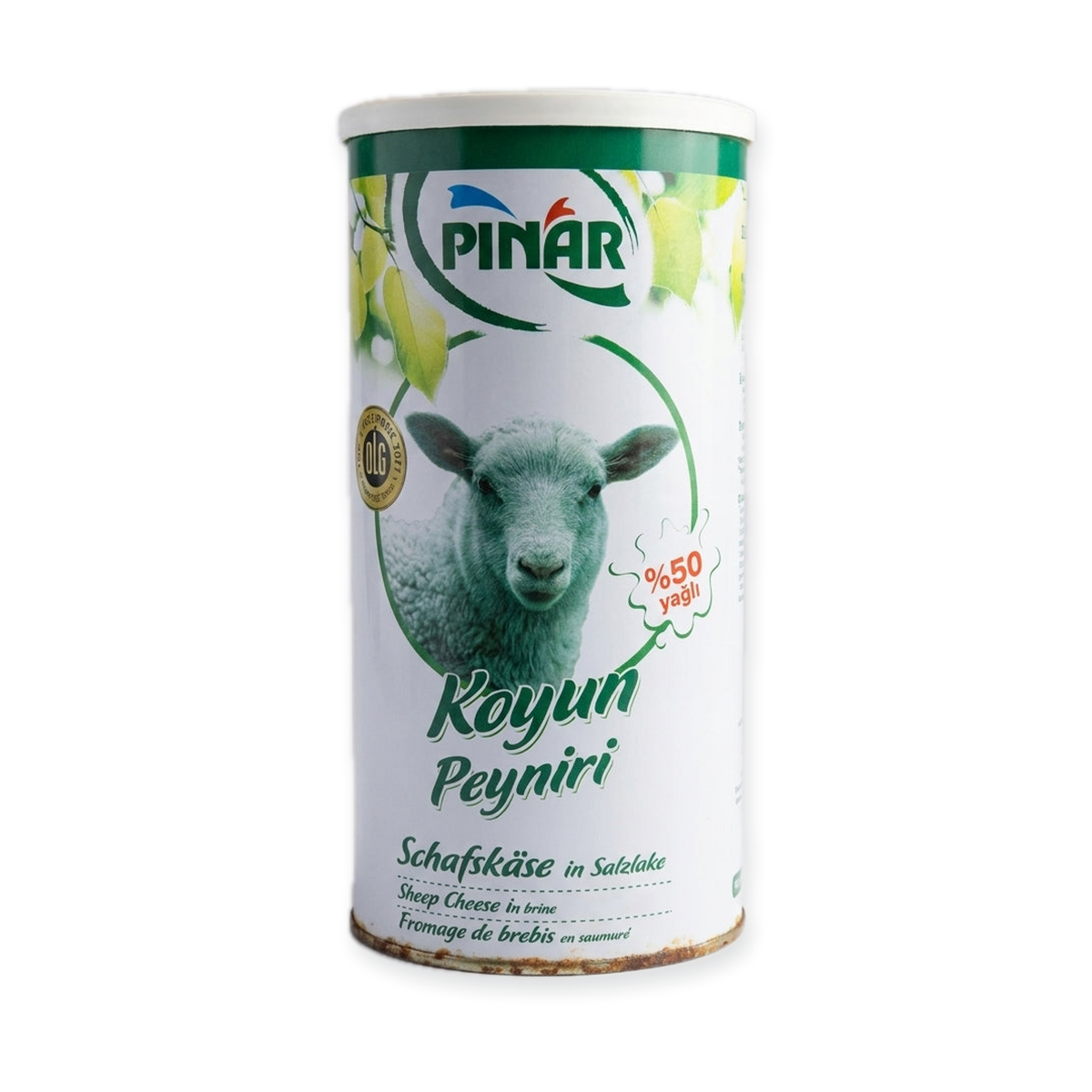 Pinar Koyun Peyniri 50% Fat - Turkish Sheep Cheese in Brine