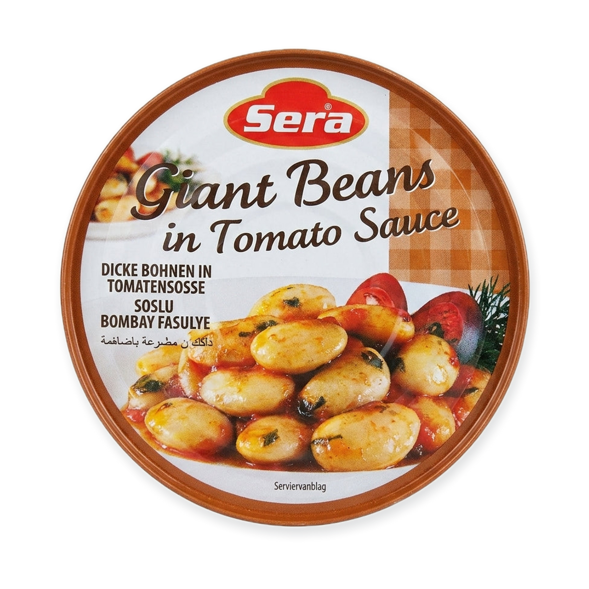 Sera Giant Beans in Tomato Sauce 280g - Authentic Turkish Fasulye