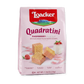 Loacker Quadratini Raspberry Yogurt 7.76 oz - Bite-Size Wafer Cookies