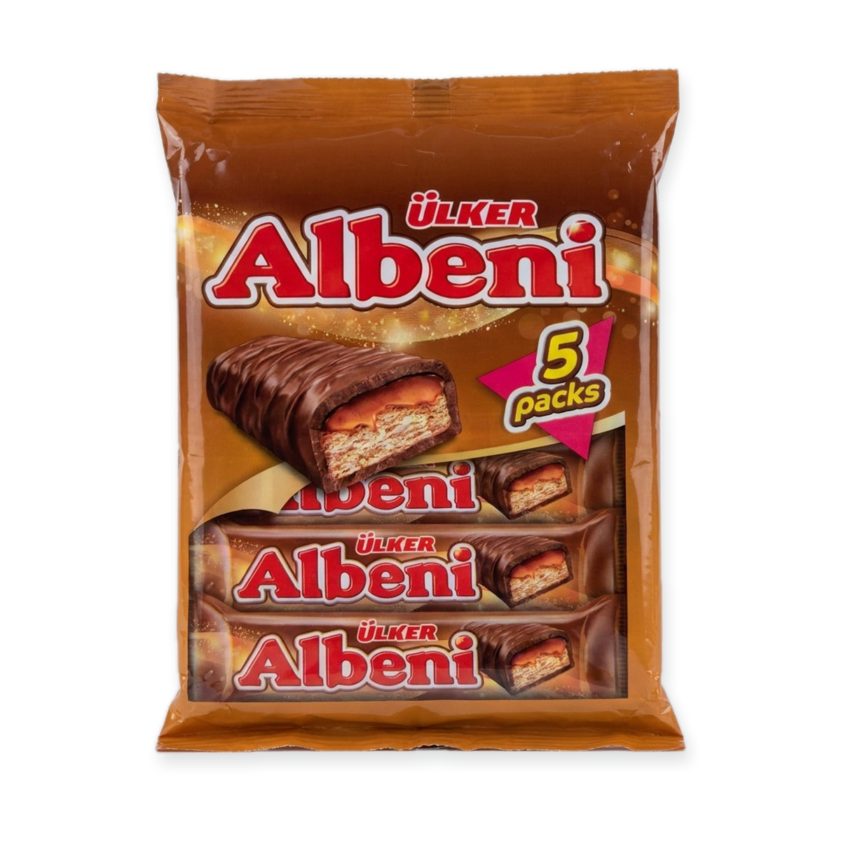 Ülker Albeni Chocolate Wafer Bar 7.05 oz - Turkish Multipack Snack