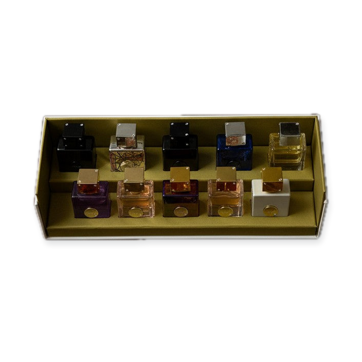 Armaf Club de Nuit Parfum Discovery Set — 10x5ml Complete Collection (w/ Maleka)