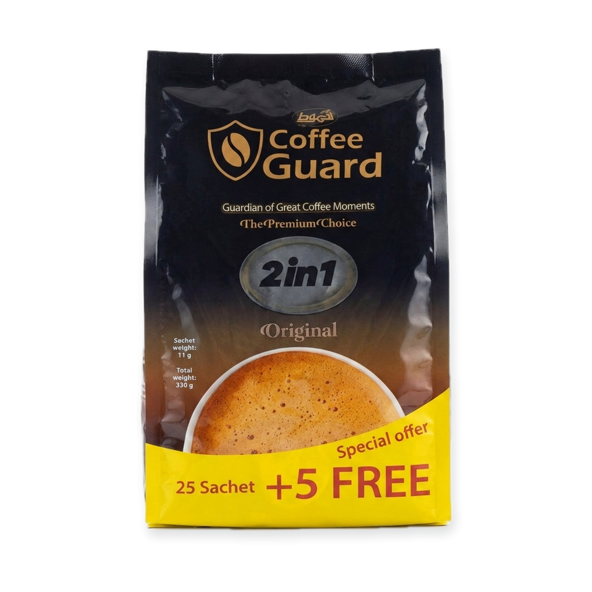 Coffee Guard 2in1 Original 330g - Instant Coffee Mix with Sugar