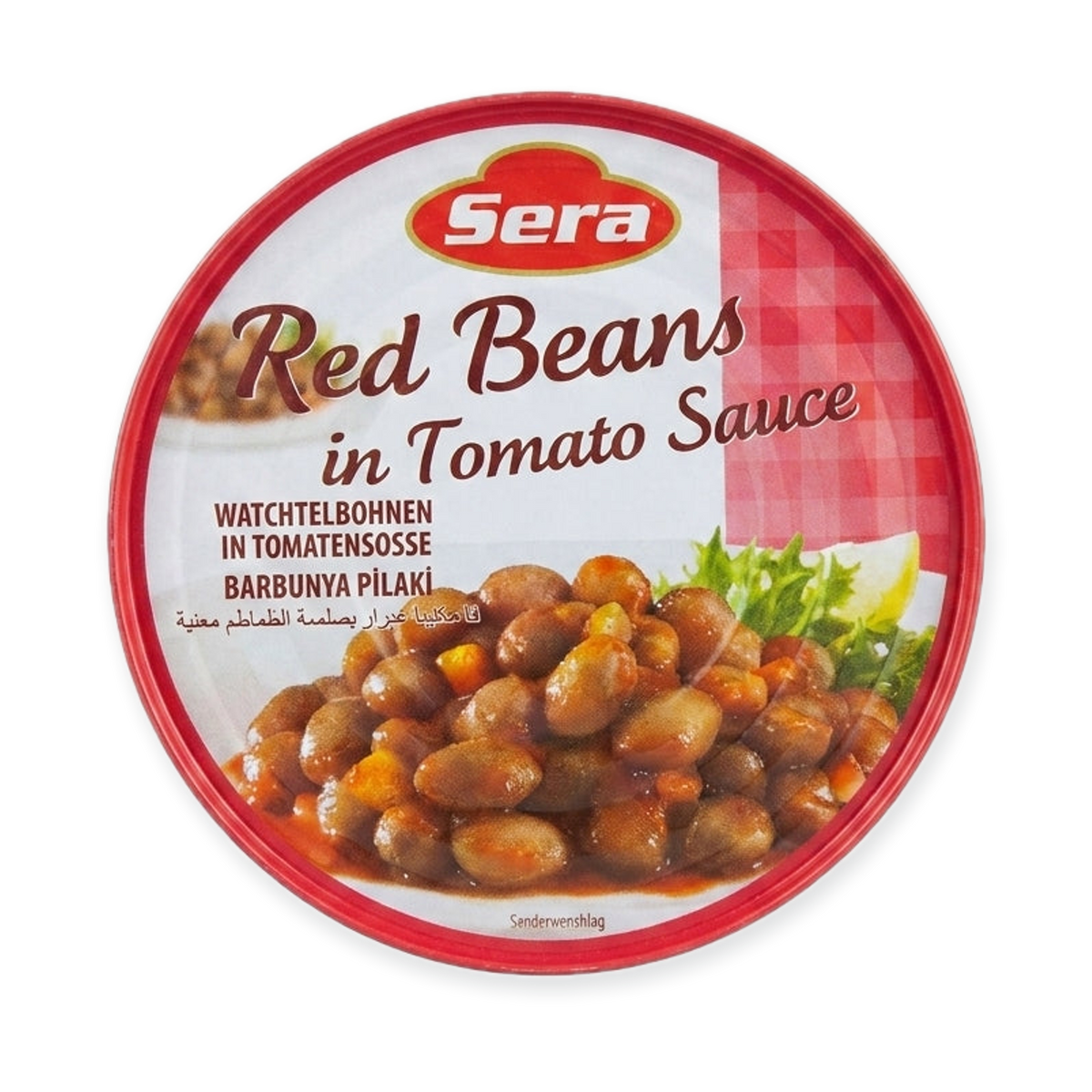 Sera Red Beans in Tomato Sauce 210g - Ready-to-Eat Turkish Barbunya
