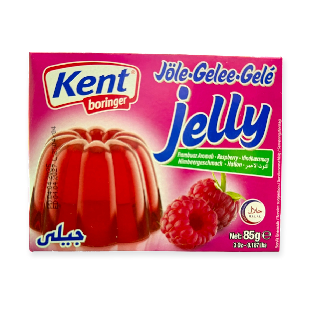 Kent Boringer Raspberry Jelly – All-Natural, Smooth Texture