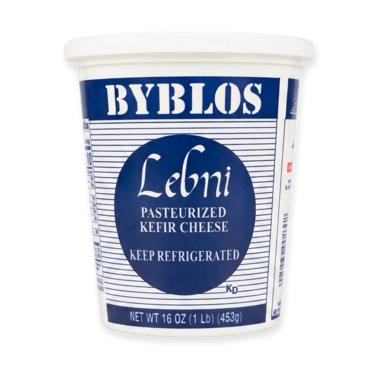 Byblos Lebni Kefir Cheese 16 oz - Pasteurized Middle Eastern Spread