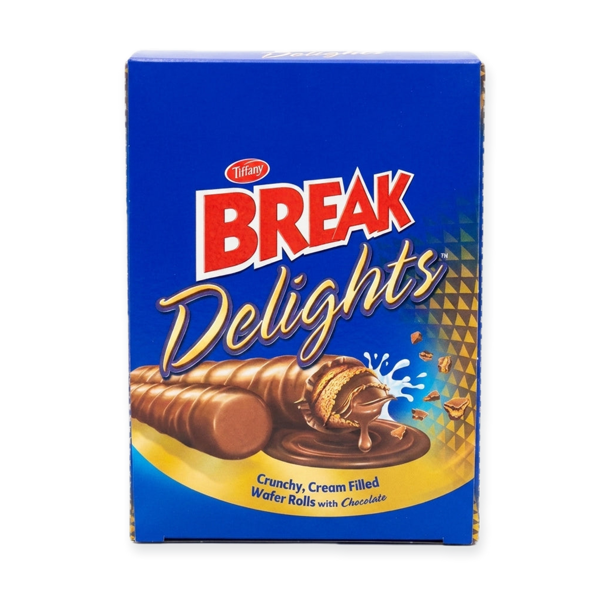 Tiffany Break Delights 24x14g - Chocolate Cream Wafer Rolls