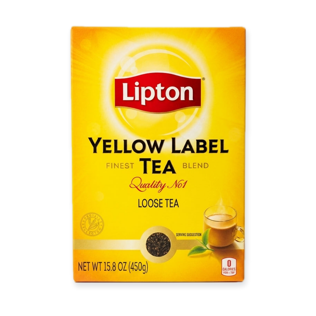 Lipton Yellow Label Loose Tea 15.8 oz - Quality No.1 Black Tea Blend