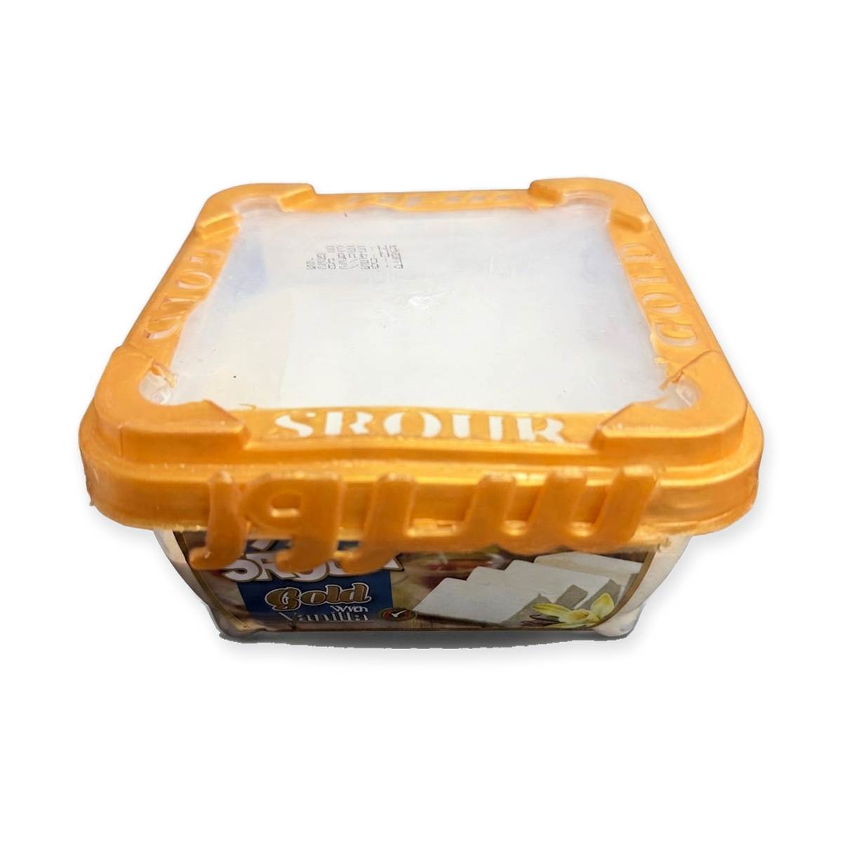 Srour Gold Halawa with Vanilla - Premium Sesame Halva Spread