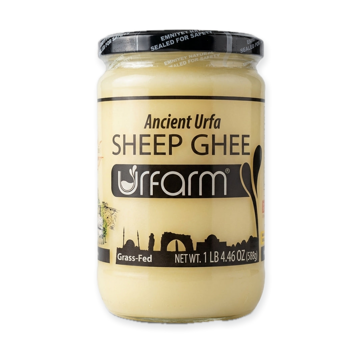 Urfarm Ancient Urfa Sheep Ghee 1 lb 4.46 oz - Grass-Fed Premium