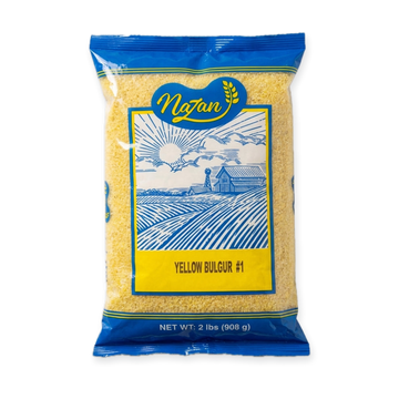Nazan Yellow Bulgur #1 2 lbs - Premium Turkish Fine Cracked Wheat