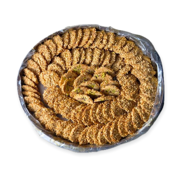 Nafeesah Barazek 900g – Authentic Middle Eastern Sesame Cookies