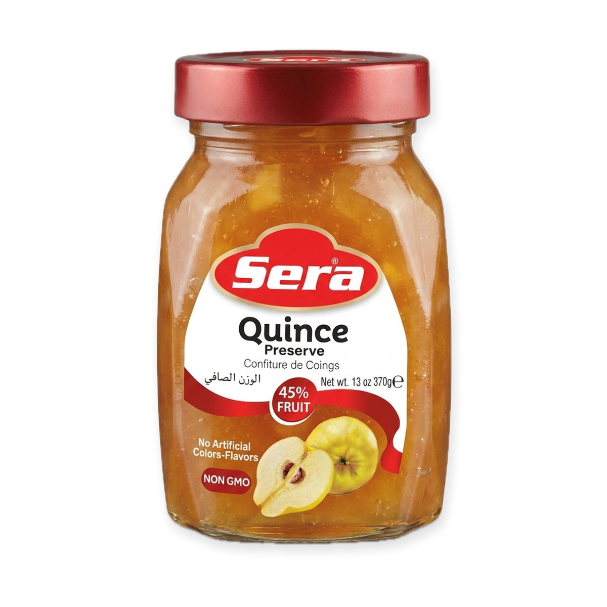 Sera Quince Preserve 13 oz - 45% Fruit Non-GMO Turkish Jam
