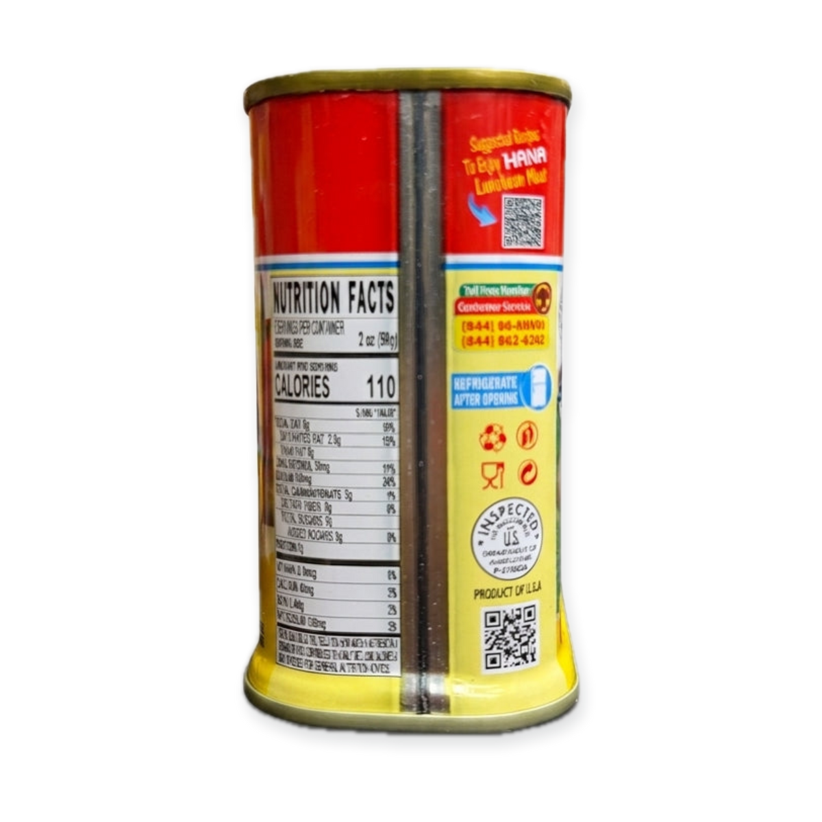Hana Chicken Luncheon Meat 12oz - Halal Canned Meat