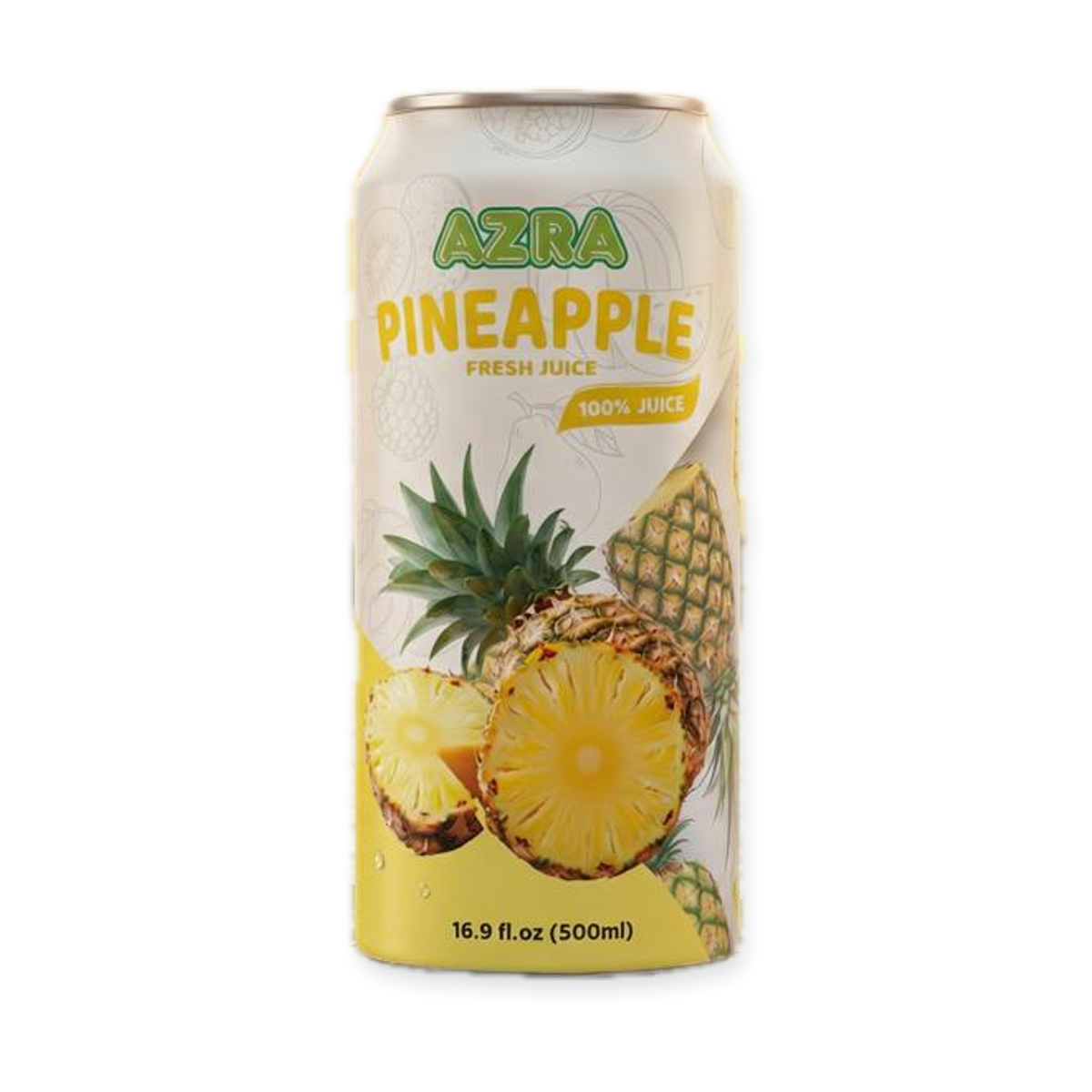 AZRA 100% Juice – 500ml Cans, Zero Sugar Beverages for  Kids & Adults