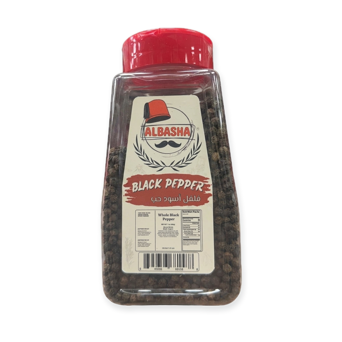 AlBasha Black Pepper Whole - Premium Whole Peppercorns
