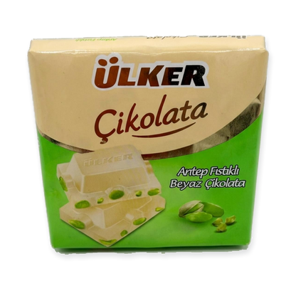 Çikolata - Antep Fıstıklı Beyaz Çikolata (65g)