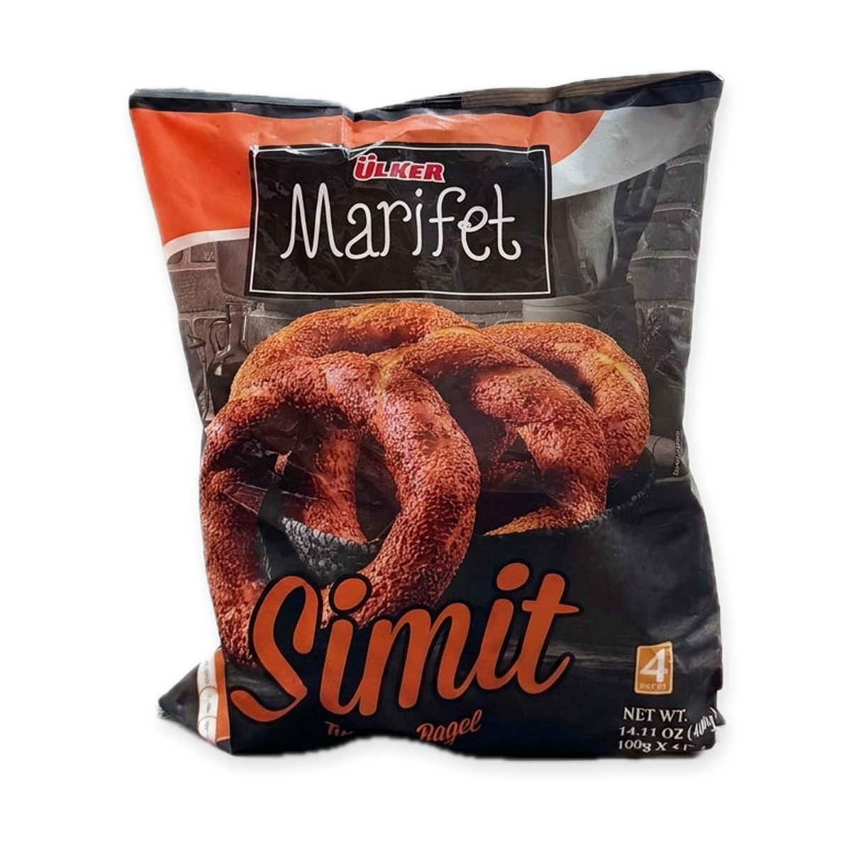Ülker Marifet Simit Bagel 14.11 oz - Turkish Sesame Bagel Snack