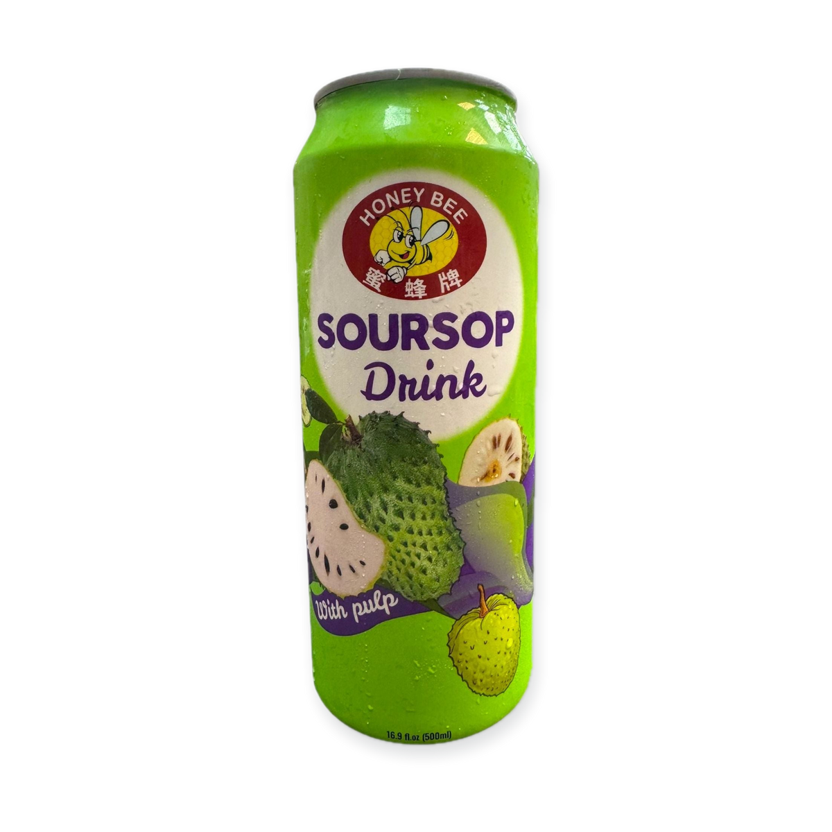 honey bee Soursop Juice with Pulp – Refreshing Tropical Drink