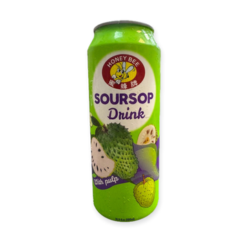 honey bee Soursop Juice with Pulp – Refreshing Tropical Drink