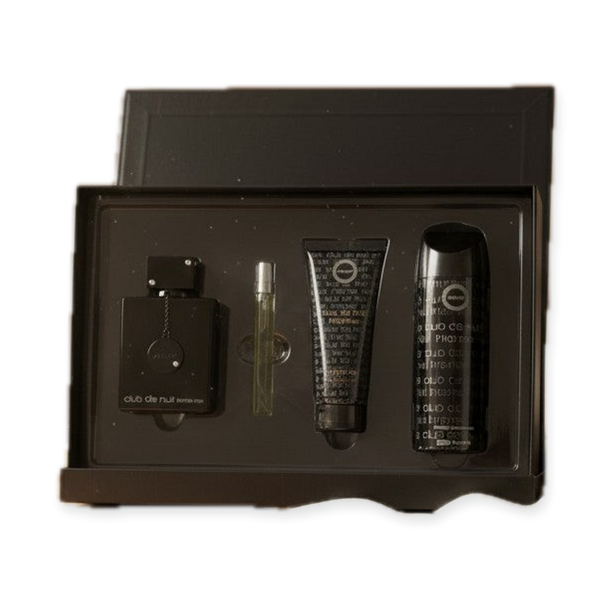 Armaf Club de Nuit Intense Man 4-Piece Gift Set — EDT 105ml + Body Spray + Shower Gel