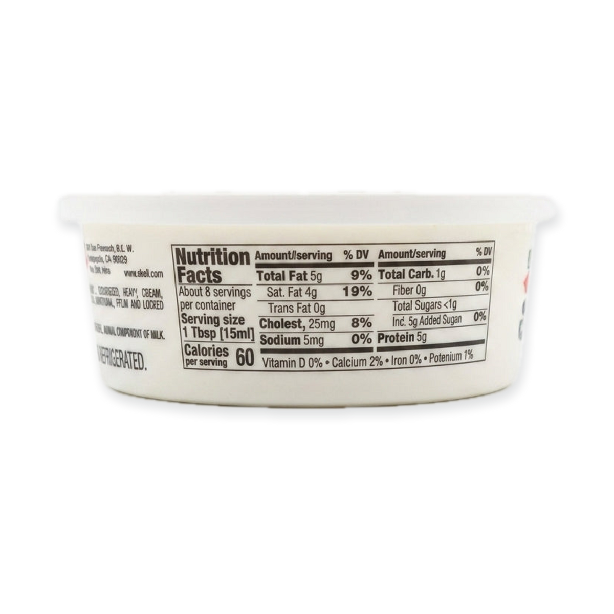 Abali Sarshir Fresh Cream 8 oz - Grade A Persian Clotted Cream