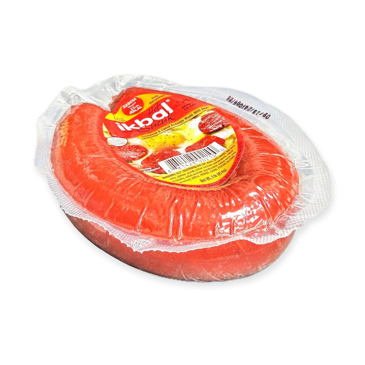 Ikbal Sucuk 1 lb - Halal Beef Sausage Ready to Eat