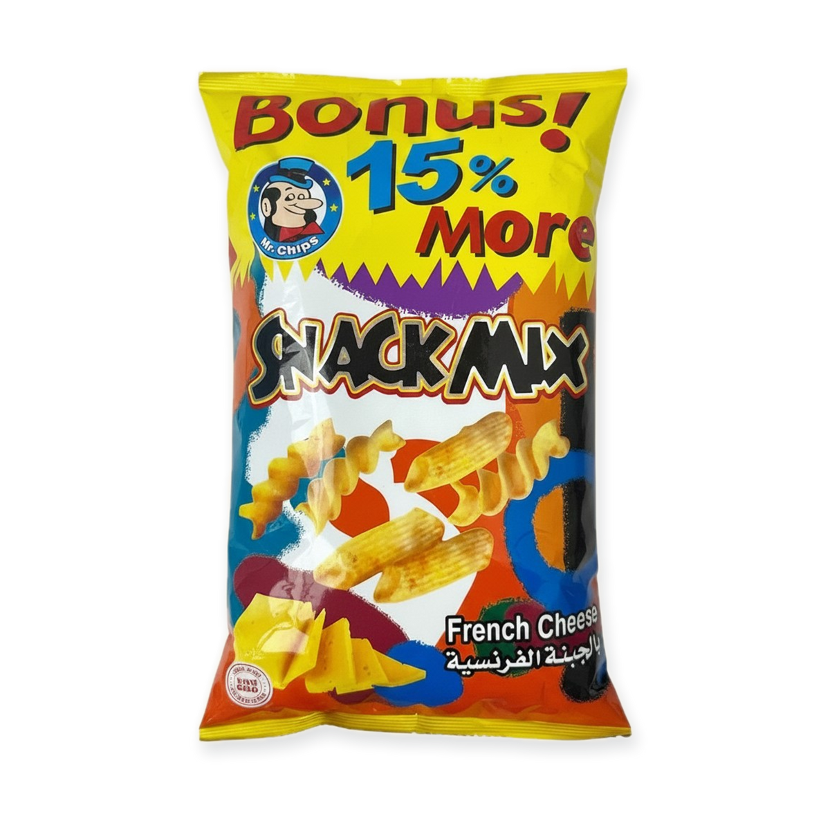 Mr.Chips French Cheese Snack Mix – Savory Premium Blend