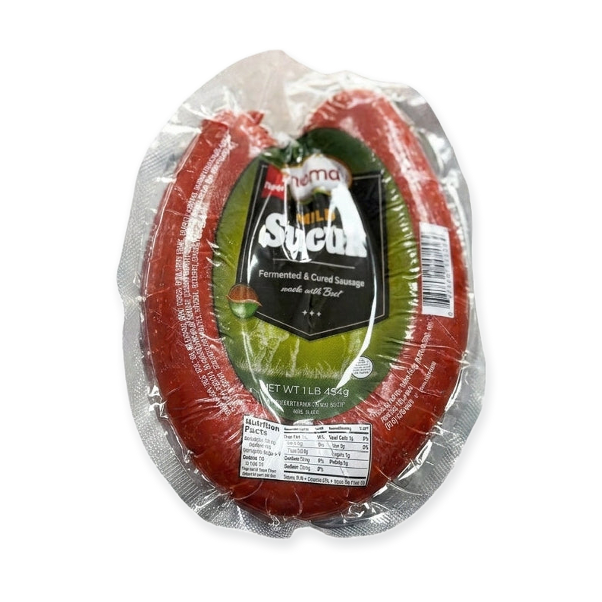 Nerma Hild Sucuk 1 LB - Fermented & Cured Beef Sausage