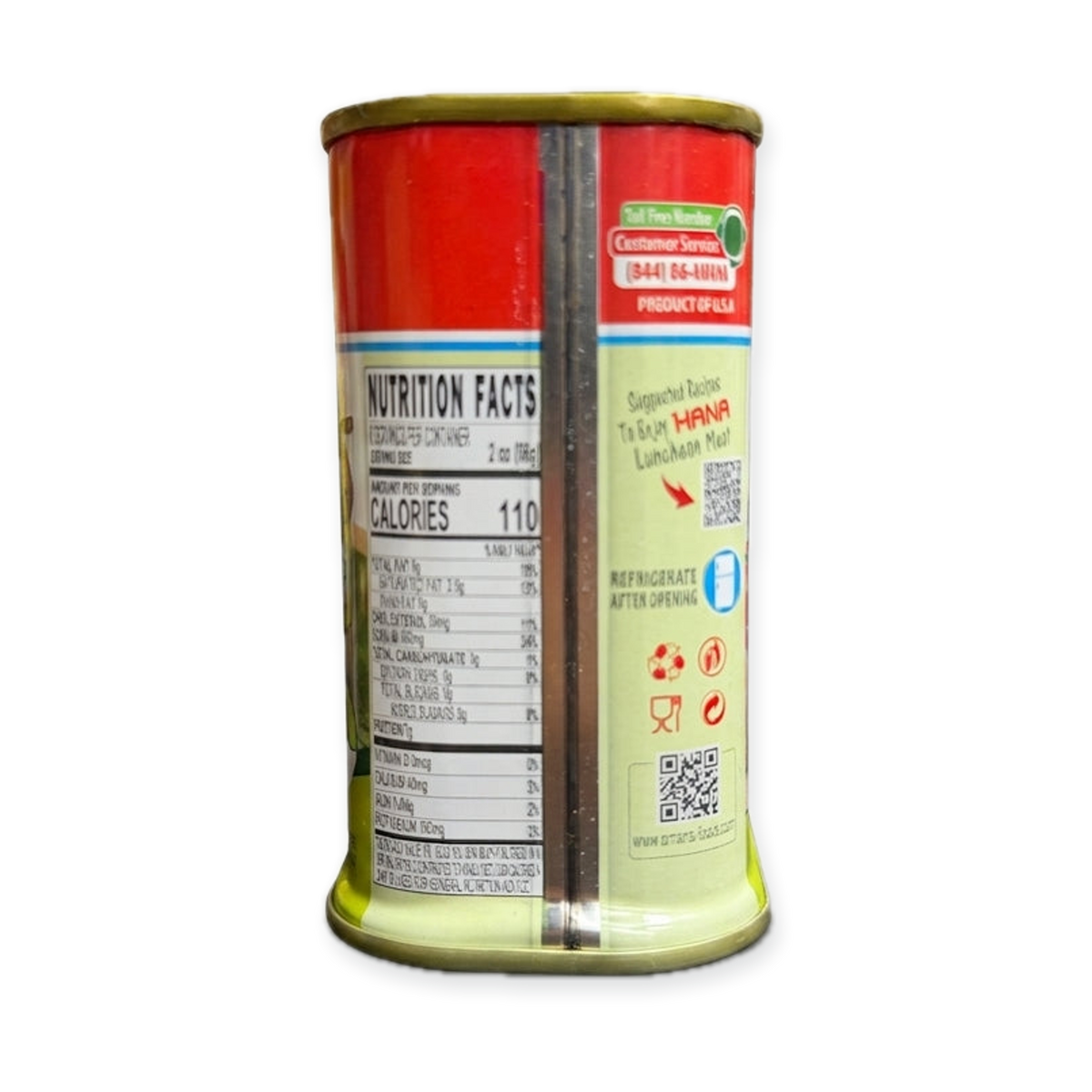 HANA Chicken Luncheon Meat with Green Olives 12oz - Halal