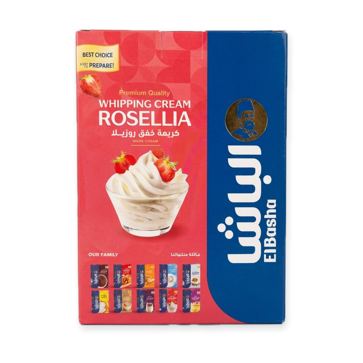 El Basha Rosellia Whipping Cream 144g - Premium Quality Easy to Prepare