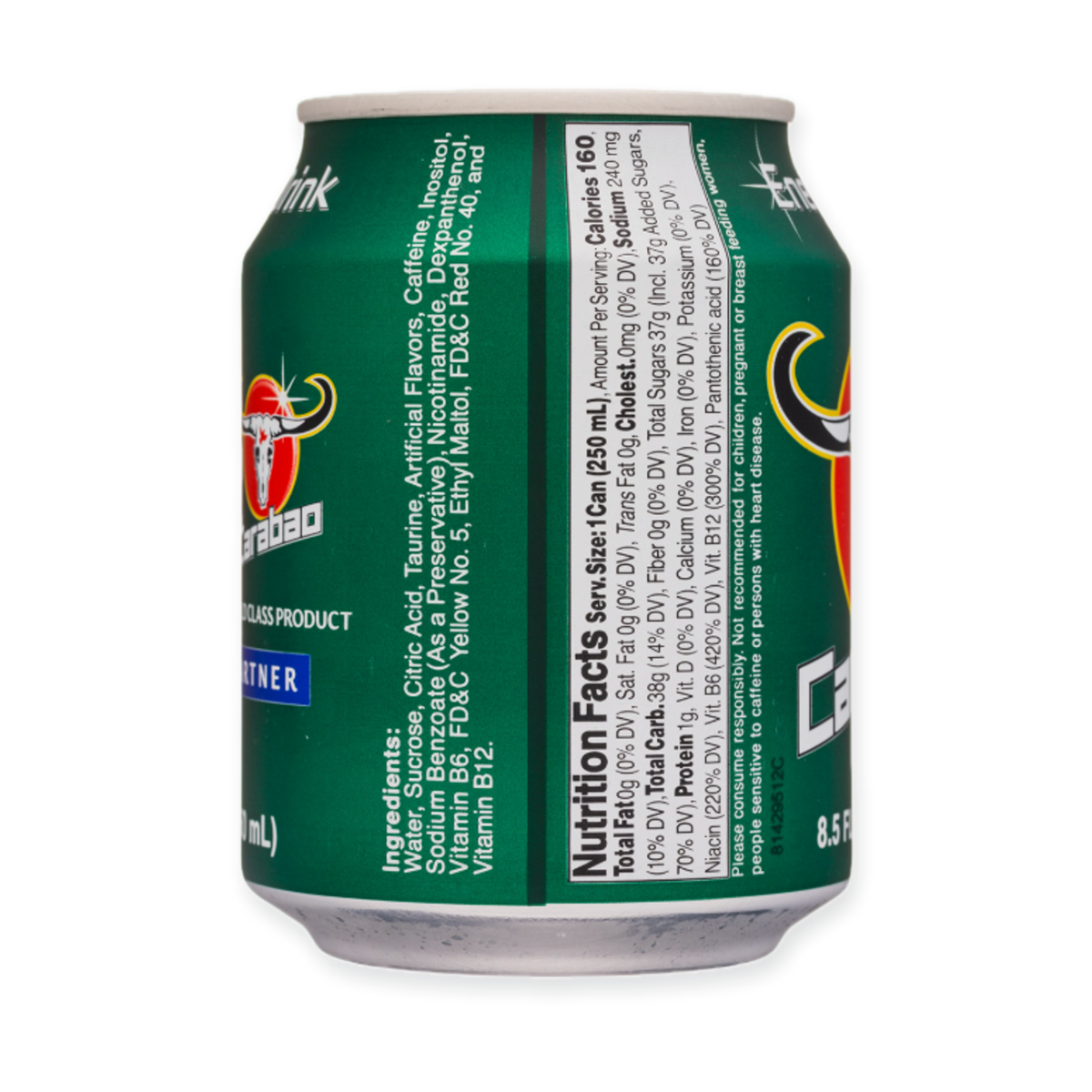 Carabao Energy Drink 8.5 fl oz - Premium Thai Energy Beverage