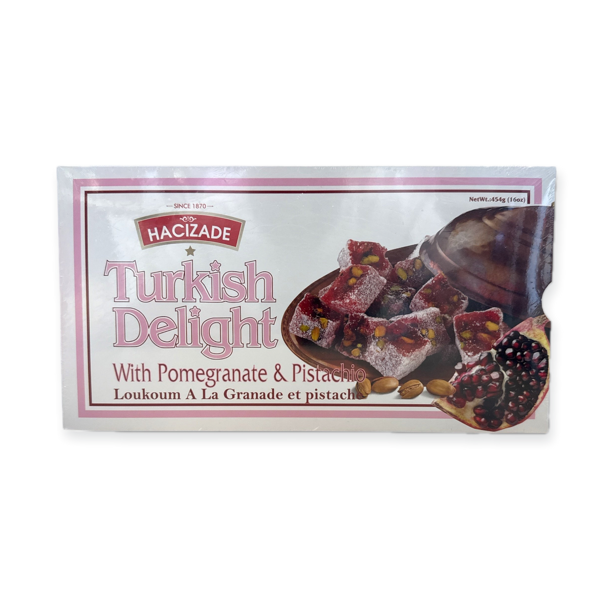 HazerBaba Turkish Delight – Pomegranate and Pistachio